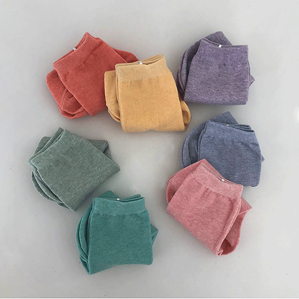 파스텔 소프트 양말 - socks (7color)